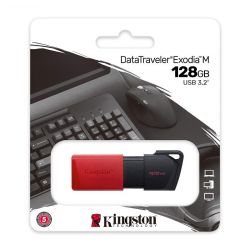 KINGSTON DATATRAVELER EXODIA M USB 3.2 GEN 1 PENDRIVE 128GB