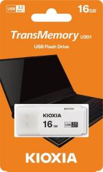 KIOXIA TRANSMEMORY U301 USB 3.2 GEN 1 PENDRIVE 16GB FEHR