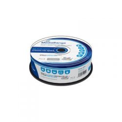 MediaRange Blu Ray BD-R DL 50GB 6x Printable Cake (25) /MR510/