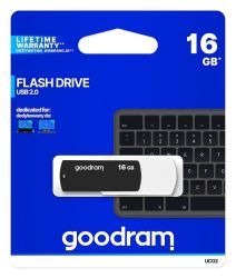 GOODRAM UCO2 USB 2.0 PENDRIVE 16GB FEKETE/FEHR