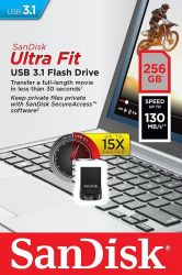 SANDISK USB 3.1 ULTRA FIT PENDRIVE 256GB