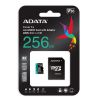 ADATA PREMIER PRO MICRO SDXC 256GB + ADAPTER CLASS 10 UHS-I U3 A2 V30 100/80 MB/S Vsrls  olcs ADATA PREMIER PRO MICRO SDXC 256GB + ADAPTER CLASS 10 UHS-I U3 A2 V30 100/80 MB/S