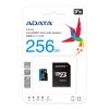 ADATA MICRO SDXC 256GB + ADAPTER CLASS 10 UHS-I U1 A1 V10 (100 MB/S OLVASSI SEBESSG) Vsrls  olcs ADATA MICRO SDXC 256GB + ADAPTER CLASS 10 UHS-I U1 A1 V10 (100 MB/S OLVASSI SEBESSG)
