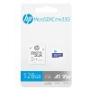 HP MX330 MICRO SDXC 128GB + ADAPTER CLASS 10 UHS-I U3 A1 V30 100/60 MB/s Vsrls  olcs HP MX330 MICRO SDXC 128GB + ADAPTER CLASS 10 UHS-I U3 A1 V30 100/60 MB/s