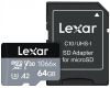 LEXAR PROFESSIONAL 1066X SILVER SERIES MICRO SDXC 64GB + ADAPTER CLASS 10 UHS-I U3 A2 V30 (160/70 MB/S) Poklada  lacn LEXAR PROFESSIONAL 1066X SILVER SERIES MICRO SDXC 64GB + ADAPTER CLASS 10 UHS-I U3 A2 V30 (160/70 MB/S)