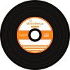 MediaRange CD-R 52x Black Vinyl cake (50) /MR225/ Poklada  lacn MediaRange CD-R 52x Black Vinyl cake (50) /MR225/