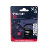 PATRIOT EP MICRO SDXC 512GB + ADAPTER CLASS 10 UHS-I U3 A1 V30 100/80 MB/s Vsrls  olcs PATRIOT EP MICRO SDXC 512GB + ADAPTER CLASS 10 UHS-I U3 A1 V30 100/80 MB/s