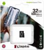 KINGSTON CANVAS SELECT PLUS MICRO SDHC 32GB CLASS 10 UHS-I U1 A1 V10 (100 MB/S) Vsrls  olcs KINGSTON CANVAS SELECT PLUS MICRO SDHC 32GB CLASS 10 UHS-I U1 A1 V10 (100 MB/S)