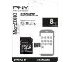 PNY MICRO SDHC 8GB + ADAPTER CLASS 10 Vsrls  olcs PNY MICRO SDHC 8GB + ADAPTER CLASS 10