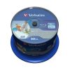 Verbatim Blu Ray 6x BD-R Wide Printable Cake (50) /43812/ Vsrls  olcs Verbatim Blu Ray 6x BD-R Wide Printable Cake (50) /43812/