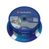 Verbatim Blu Ray 6x BD-R Wide Printable Cake (25) /43811/ Vsrls  olcs Verbatim Blu Ray 6x BD-R Wide Printable Cake (25) /43811/